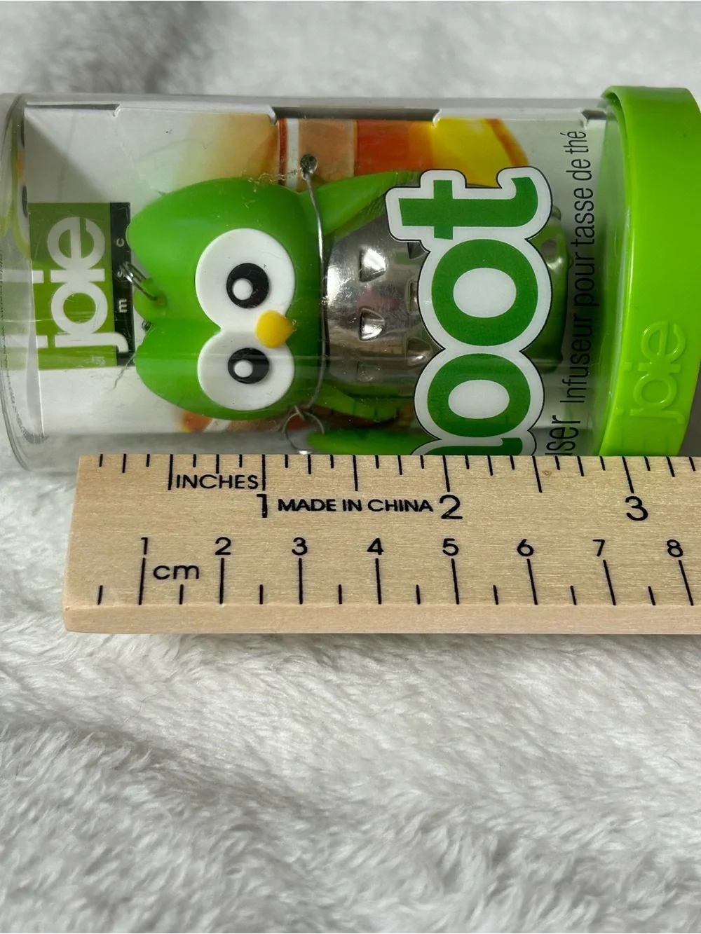 Joie Hoot Owl Tea Cup Infuser for brewing loose-leaf tea.